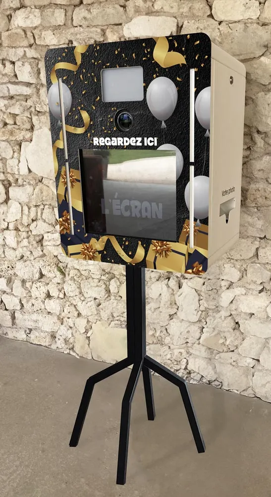Exemple de photobooth à louer à nort sur erdre