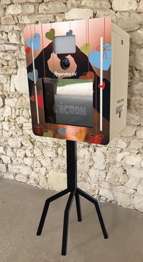 Exemple de bornes photos à louer à nort sur erdre