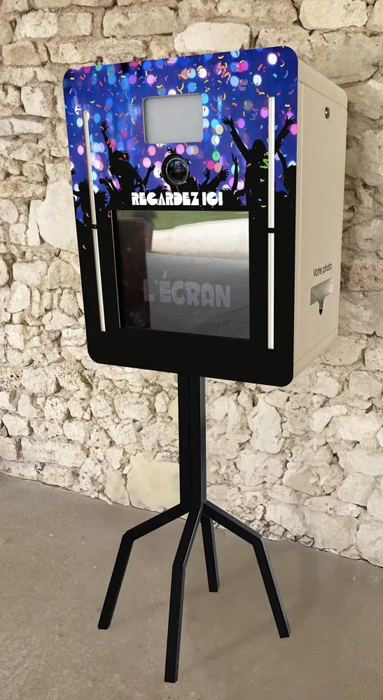 Exemple de bornes photos à louer à nort sur erdre